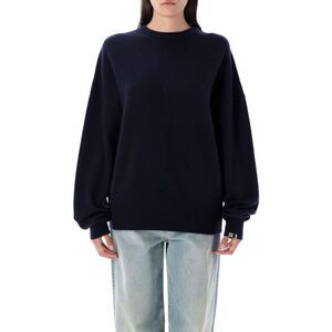 EXTREME CASHMERE Luxury Cashmere Crew Neck Sweater Men NAVY Sweaters & Cardigans